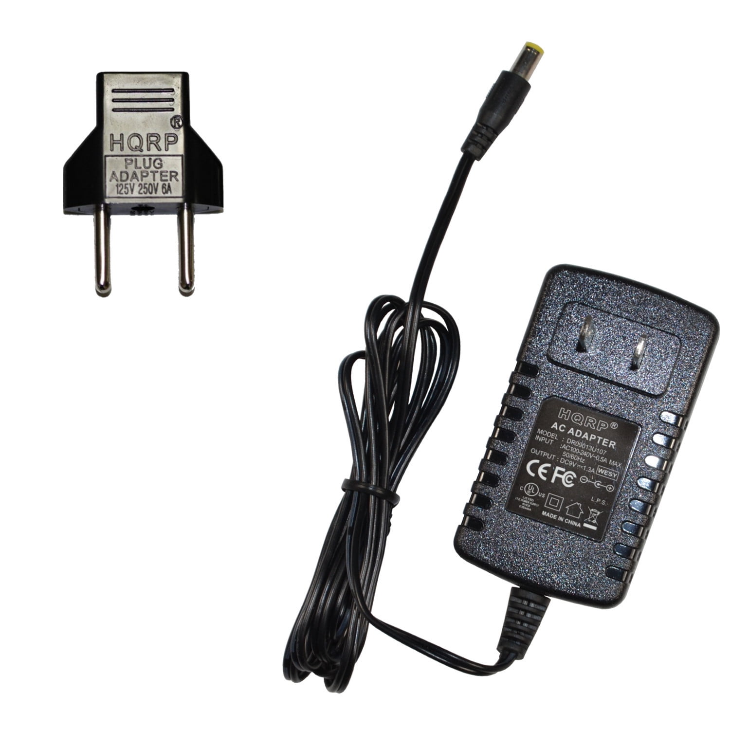 HQRP AC Power Cord fits Panasonic SCHTB20 SCHTB350 SCHTB351 SCHTB65 SCHTB70 Sound Bar Speaker System Mains Cable