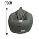 thumbnail image 5 of Sillón Puff LUNICS Oval Mediano Gris Oxford, 5 of 7