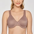 thumbnail image 3 of DELIMIRA Women's Minimizer Bra Plus Size Underwire Full Coverage Seamless Bras, 3 of 5
