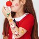 thumbnail image 5 of 8 pegatinas de tatuajes con temática navideña de dibujos animados para niños, tatuajes temporales, suministros de decoración para fiestas, regalos para niños, muñeco de nieve, Papá Noel, 5 of 5
