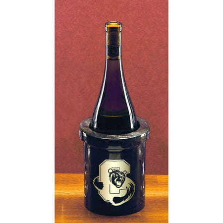 NCAA - Cornell Big Red Black Marble Wine Chiller