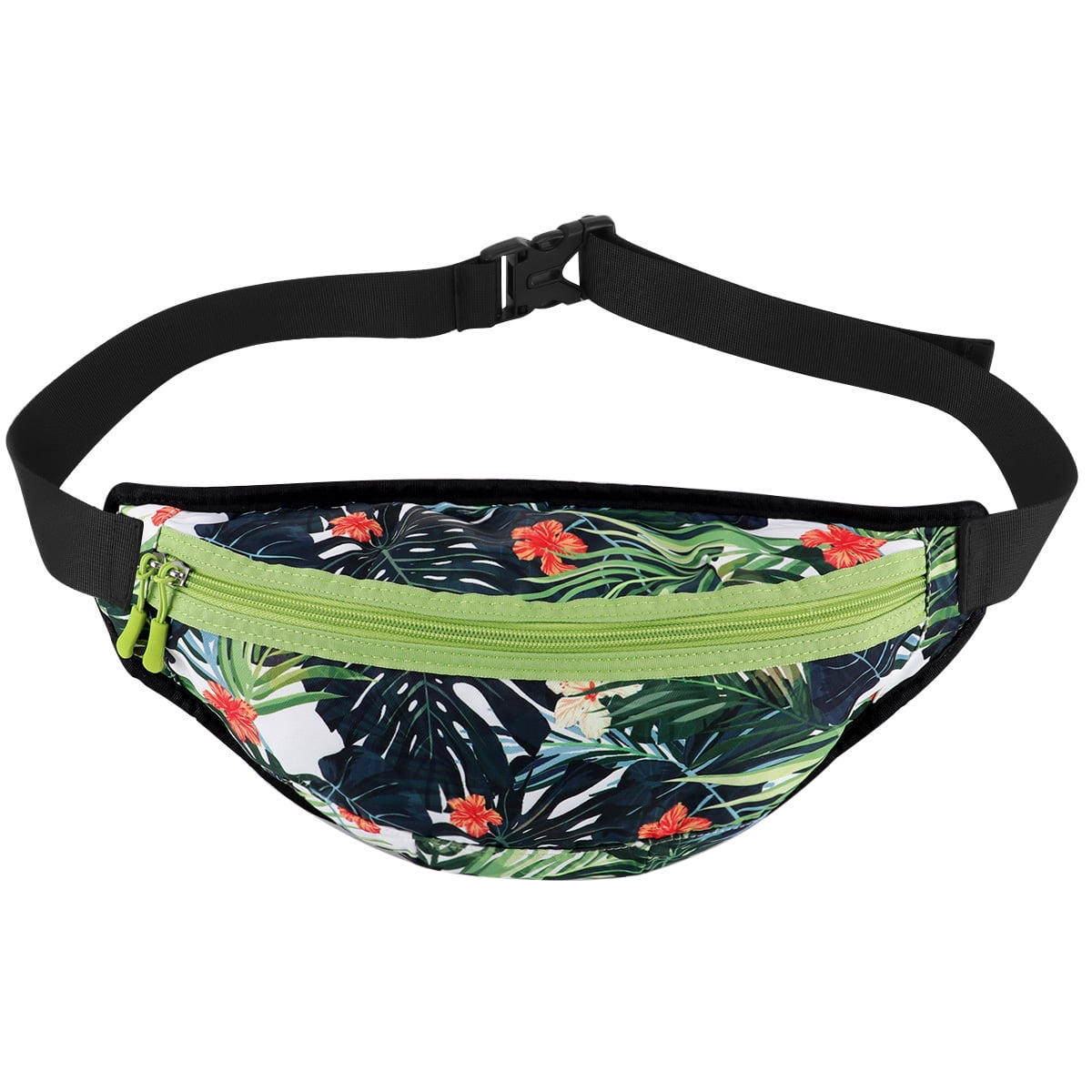 Kawell - Cute Fanny Pack for Women with 2-Zipper Pockets,Printed Waist Bag Boho Fanny Pack with ...