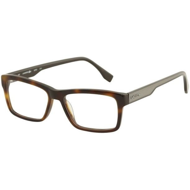 Lacoste havana eyeglasses cheap