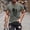 Grey, variant on American Flag Patriotic T-Shirt for Men Independence Day Summer Holiday Casual Short Sleeved Round Neck Tops Soft Going Out Workout Gym Tees
