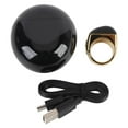 thumbnail image 2 of Smart Rings Counter, Wearable Zinc Alloy Tasbih Rings Battery Charging APP Reminder Present, IP67, for , Equantu, 2 of 7
