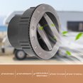 thumbnail image 4 of 4uds 46mm Aire Acondicionado Ventilación Salida para Coche RV Redondo Tipo Gris Unique Bargains Salida de ventilación de aire acondicionado, 4 of 7