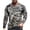Beige, variant on TIHLMK Men's Loose Round Neck 3d Printing Long-sleeved T-shirt Top