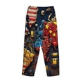 thumbnail image 5 of Daiia World Map Of Digital Circuits Women's Sleep Pant with Pockets and Drawstring,Pajama Pants-X-Large, 5 of 9