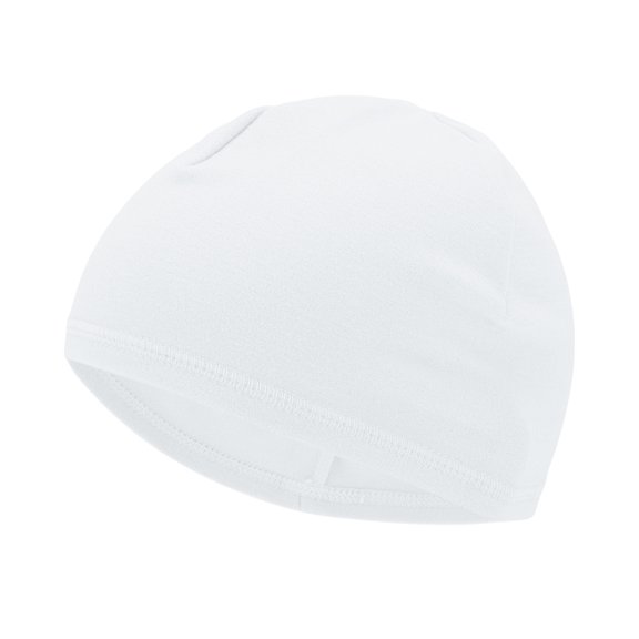 Unique Bargains Cycling Hat Keep Warm Hard Hat Liner Desmooth Fabric White 25.5x18cm 1 Pcs