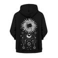 thumbnail image 6 of DISNIMO Sun Moon Hoodie Kids Zippered Hoodies Girls Hooded Sweatshirt Size 6-7 Sweatshirts for Girls Trendy Jackets Children Boys Jacket Hoodie with Pockets and Zipper Hoodies Girls Galaxy Hoodie, 6 of 7