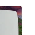 thumbnail image 3 of Ambesonne Landscape Fitted Sheet, Mountain Village Fall, Full Size, Pink Green, 3 of 3