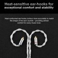 thumbnail image 4 of Mistaha T3 8 Core Pure Silver Cable 3.5mm MMCX Upgrade Earphone Cable For V90 TFZ, 4 of 8