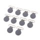 thumbnail image 5 of Pinzas Espaciadoras Sunnimix 10 Piezas Pinza De Suspensión Para Pinzas Babero Gris, 5 of 8