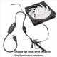 thumbnail image 2 of 3X Cable de Ventilador de Refuerzo USB de 5 V A 12 V Cable de Ventilador USB Ajustable de Cable de Ventilador de Chasis USB A 12 V con 3 Velocidades Ajustables, 2 of 5