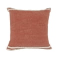 thumbnail image 2 of Laddha Home Designs Loomed Tufted Chevron Throw Pillow Cover - 20" - Brown and White, 2 of 7