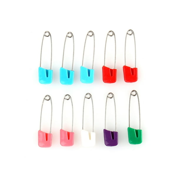 WALFRONT New 10pcs Craft Sewing Safety Pins Hold Locking Baby Kids
