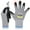 Grey, variant on DEXFIT CRU553N Black Grey Work Gloves (Nitrile-Coated, Fiberglass, Extra-Small) - 1 Pair