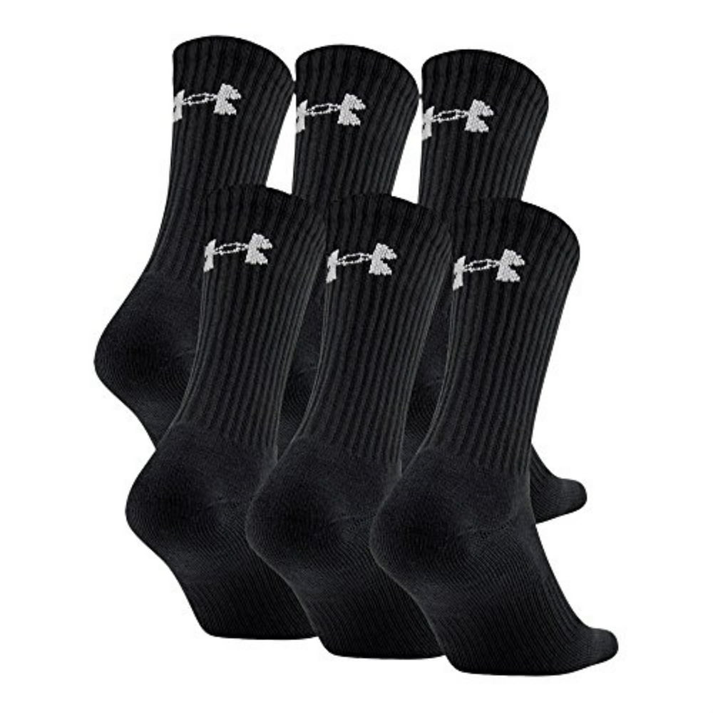 Under Armour UA Adult Charged Cotton 2.0 Crew 6pack
