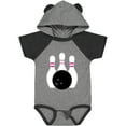 thumbnail image 3 of Inktastic Bowling Pins (pink) Girls Baby Bodysuit, 3 of 5