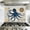 Color 2, variant on Kitchen Backsplash Peel and Stick Wall Murals Vintage Beach Brown Seahorse Small Fish Removable Mural 35.4"W x 23.6"H, Oil Proof Vinyl Wallpaper for Fireplace & Behind Stove
