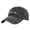 Black, variant on Visor Cap for Men and Women Denim Washed Solid Color Peaked Baseball Hat with Distressed Finish Unisex Classic Sun Shield Visor Black