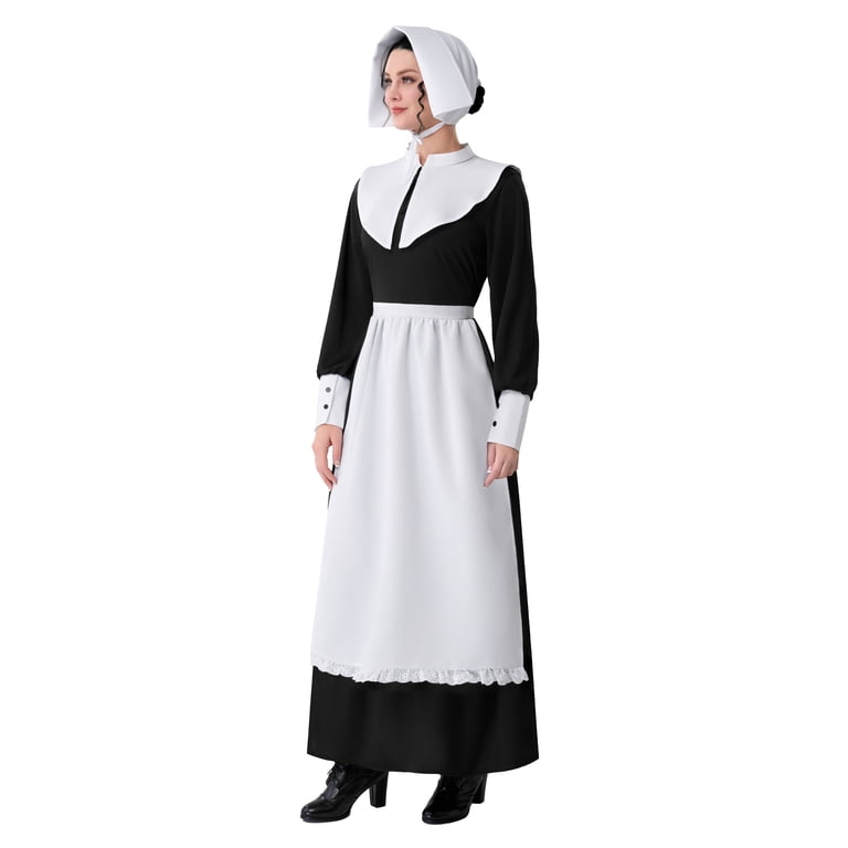 pilgrim dress Girl Child Small Small child fits sizes 4 Creatures of Comfort's Pilgrim Dress