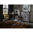 thumbnail image 2 of Bowery Hill Chaise Moderne Réglable avec Pivot en Cuir Pleine Fleur de Curcuma, 2 of 5