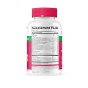 SmartyPants Womens Organic Multi & Vegetarian Omega 3 Gummy Vitamins with D3, C & B12 - 120ct