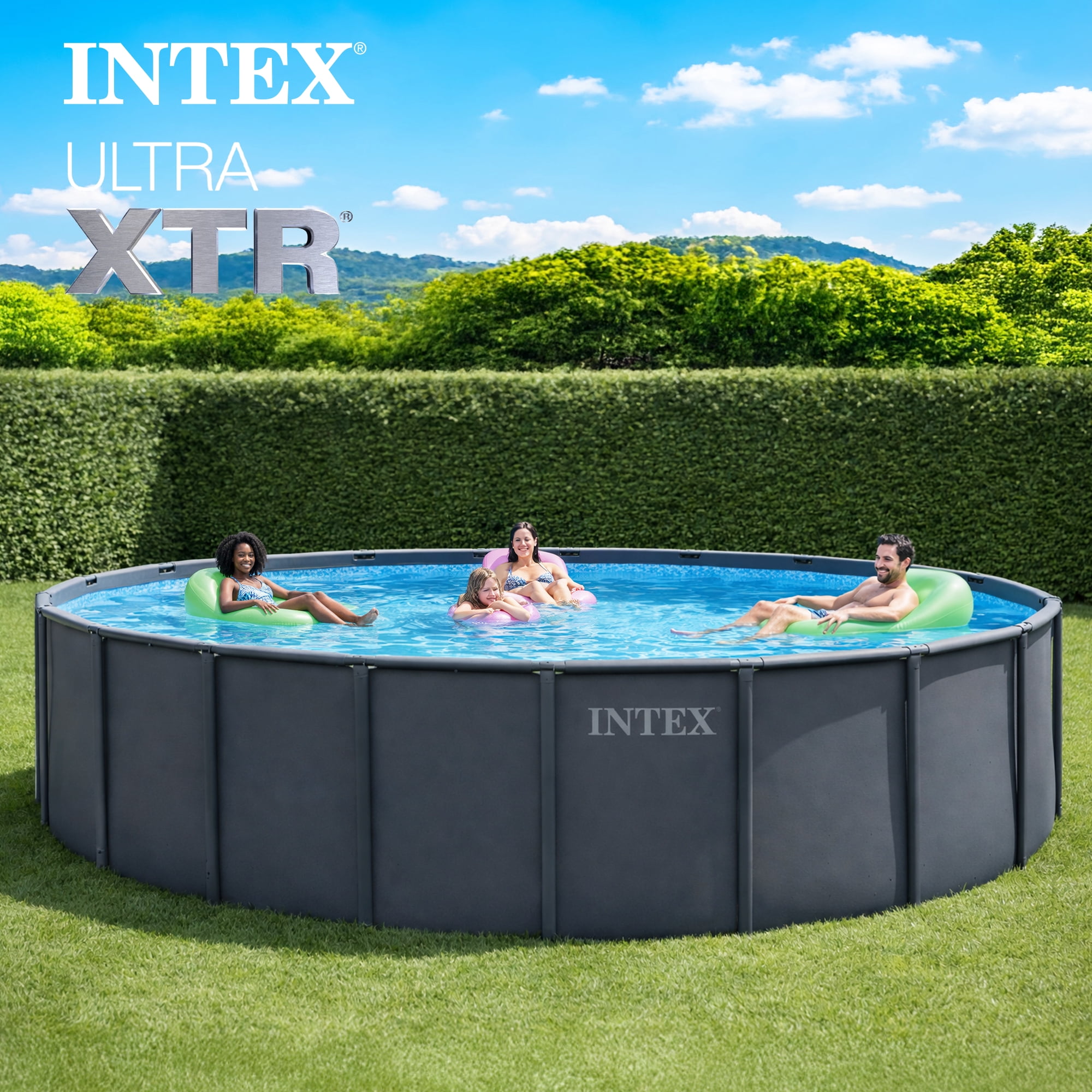 Piscine aérienne Intex Ultra XTR de 16 ft x 4ft avec pompe à filtre à sable