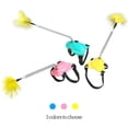 thumbnail image 4 of Juguete Para Gatos, Varita De Plumas Artificiales, Palo De Teaser Interactivo, Juguetes Divertidos Para Gatitos, Juguetes Para Jugar Con Los Pies, Juguete Para Mascotas, Suministros Para Gatos Yuarrent PT002493-01, 4 of 6