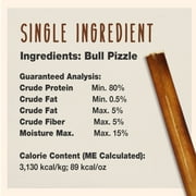 Cadet Bully Stick Dog Chews Small 5.2 Ounce