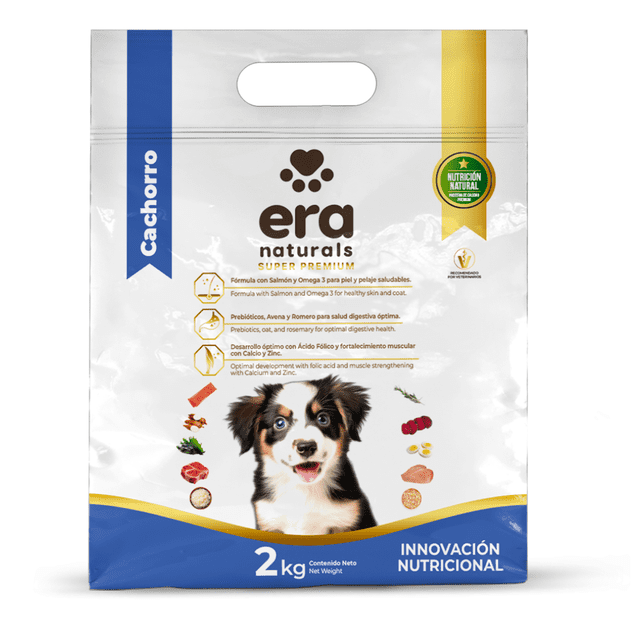 Alimento para Perro Era Naturals Cachorro Raza Mediana Y Grande 2 Kg Premium