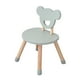 thumbnail image 5 of Silla de oso para niños, asiento infantil multiusos, portátil, bonita y encantadora caricatura para niños. Gris claro, 5 of 9