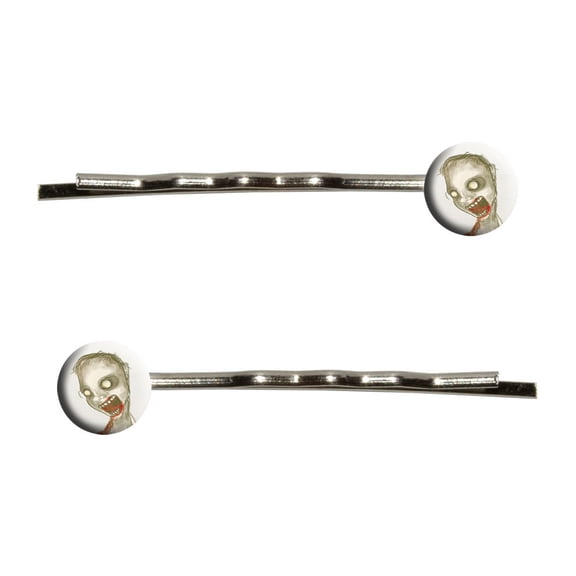 Zombie Man - Undead Bobby Pin Hair Clips