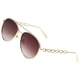 thumbnail image 4 of Gafas de sol de piloto, gafas de sol estilo retro, montura de metal, UV400 Leonado, 4 of 7