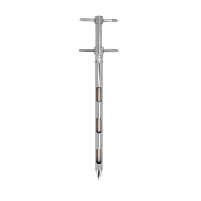 Soil Sampling Tube 304 Stainless Steel Soil Probe Rotation Handle Precise And Accurate For Medicine Industry ANGGREK Herramientas
