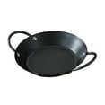 thumbnail image 3 of Lipstore Frying Pan Nonstick Two Handle Skillet Grill Picnic Paella Pan Length 22.3cm, 3 of 8