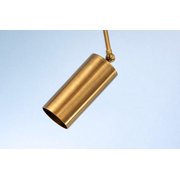 Handmade Brushed Brass Wall Sconce Light | Mid Century Cone Light