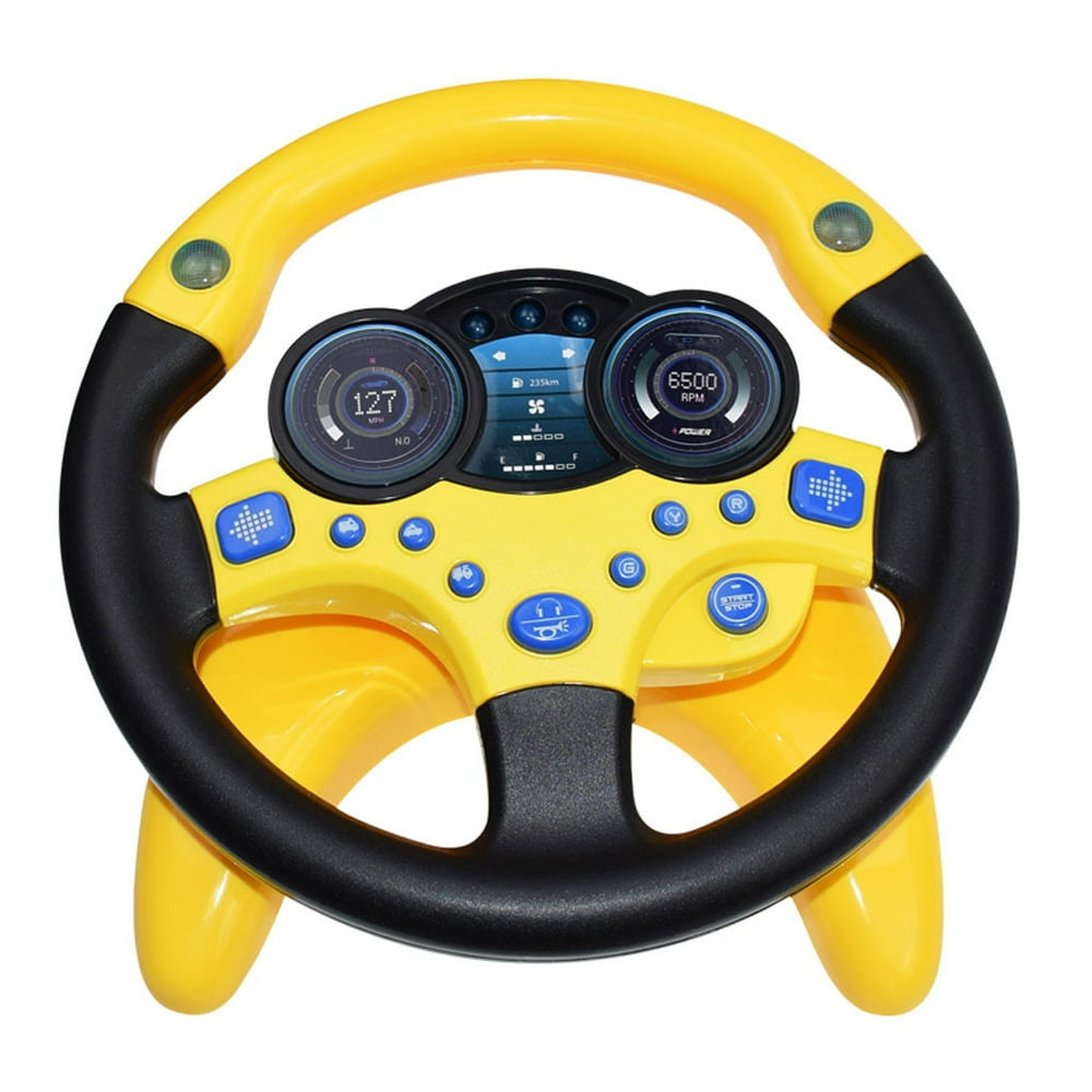 Tailored Children's Simulation Small Steering Wheel Copilot Simulated