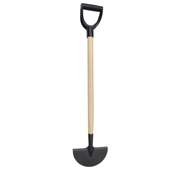 Expert Gardener Hardwood Handle D-Handle Turf Edger, Create clean and precise edges
