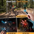 thumbnail image 4 of Electric Dirt Bike for Adults,Peak 2600W,Anti Theft Electric Motorcycle,60V 23AH,Max 100 Miles,14"/12" Tire E-Mountain Bike, 4 of 9