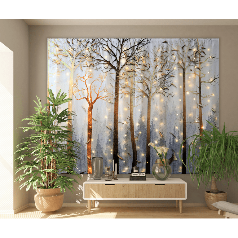 1pc Cute Fashion Landscape Scenic Windows Tree Lake Tapestry For Living  Room Bedroom Home House Decor Aesthetic Decor Wall Hanging Wall Art Home  Decor