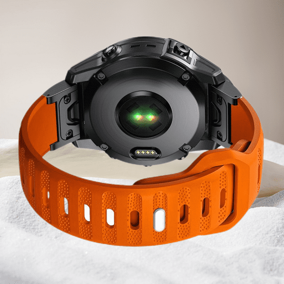 26 22mm Silicone Strap For Garmin Quick Release Fenix 5 5X 6 6X Pro 7 7X Forerunner 945 935 Quick fit Smartwatch Band Bracelet O 26MM