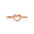 thumbnail image 2 of Beautiful Engagement Wedding Knot Ring 14K Rose Gold Plated 925 Sterling Silver Ring Size 10, 2 of 7