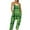 Mint Green jumpsuits for women, variant on Wycnly Womens Jumpsuits Plus Size Pocket Wide Leg Classic Spaghetti Strap Jumpsuits with Pocket Trendy Plaid Print V-Neck Sleeveless Long Summer Rompers Army Green xl