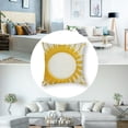 thumbnail image 5 of nygtbtfer HWY Mustard Yellow Decorative Throw Pillow Covers for Couch Bed Living Room, Embroidered Farmhouse Accent Big Throw Pillow Cases Cushion CoverPiece White, 5 of 7