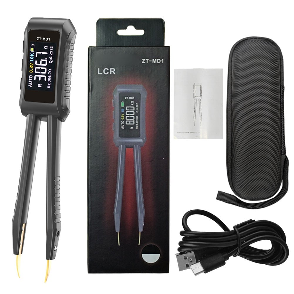 yaaqii ZT-MD1 Digital Multimeter Intelligent Tester LCR for SMD Resistors and Inductors