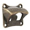 thumbnail image 4 of Cheers.US Bottle Opener Wall Mounted, Antique Metal Beer Bottle Top Openers Hardware With Mount Screws Set, Outdoor, Rustic, Cabinet, Bar (Vintage-Red bronze), 4 of 6