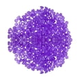 thumbnail image 2 of Ke1Clo Glow in The Dark Aquarium Pebbles, 100 Pcs Fluorescent Stones Substrate Decor, Luminous Aquascaping Gravel for Fish Tank Vase Gardening, Purple, 2 of 6