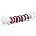 thumbnail image 2 of Glas Mr. Swirly 10" Glass Dildo, Clear, 2 of 5